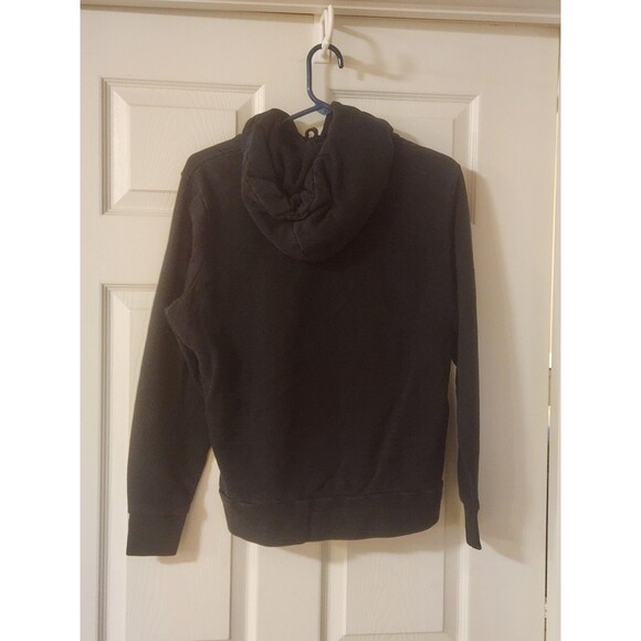 The North Face Women Size Large Black And White Logo Hoodie - Picture 3 of 5